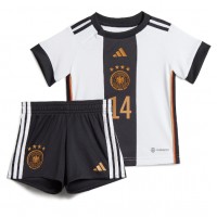Tyskland Jamal Musiala #14 Hjemmedraktsett Barn VM 2022 Kortermet (+ Korte bukser)